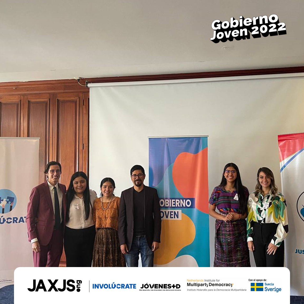 JAxJS_ong's tweet photo. Ayer 27 de agosto se inauguró Gobierno Joven 2022, Programa de Liderazgo Político Juvenil para 50 participantes de Guatemala, Sololá, Alta Verapaz y Quiché.
#JAxJS #involúcrate #Juventudes #GobiernoJoven #arte #Política https://t.co/3OrTVMR3os