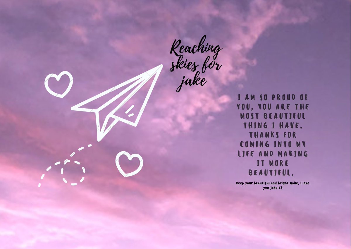 heeki_d's tweet photo. I love you forever my Jake, I believe in you 🤍
REACHING SKIES FOR JAKE
#SoaringHighWithJake #JAKE #제이크
@ENHYPEN_members @ENHYPEN https://t.co/6x9GEcmVk4