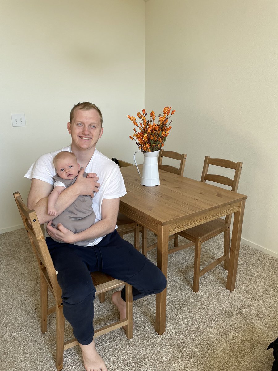 davidfroedge30's tweet photo. All moved into our new apartment! Thankful to be here with my family. @HannahFroedge 

Can’t wait to get the season started ⚫️🔴 https://t.co/HO5mjwC7G6