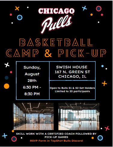 Boards2Buckets's tweet photo. 🚨B2BxCHICAGOPULLS🚨
🏀Proud to announce that B2B will be livestreaming the @ChicagoPulls IRL Hoops event!🏀

⏰TONIGHT | 730PM EST⏰

📸Come watch fellow @nbatopshot  @chicagobulls collectors ball out @swishhousefit 📸

✅https://t.co/AX2YYNWqrj

🔥Hype us up with a Bulls GIF!🔥 https://t.co/xsOotlZMU2