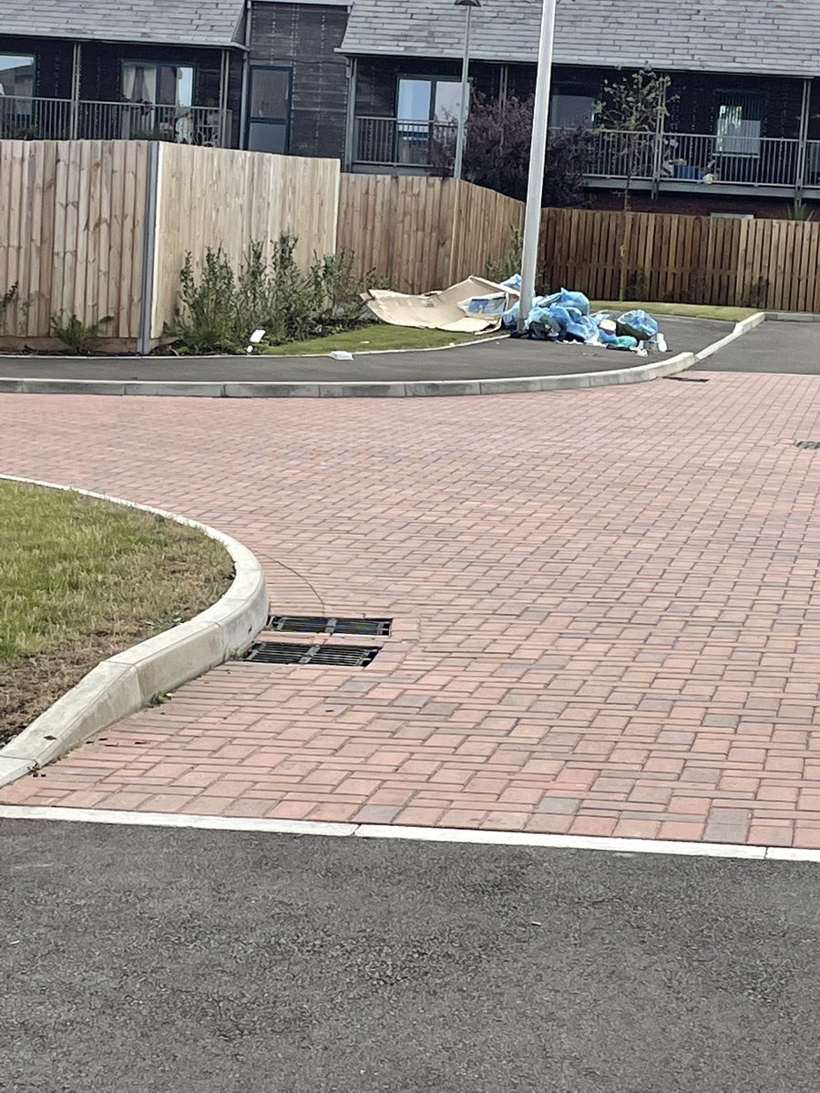 918Marc's tweet image. This doesn’t bode well for the future. New development in BurryPort and within a week it’s in this state @CarmsCouncil @pembreyburrypt