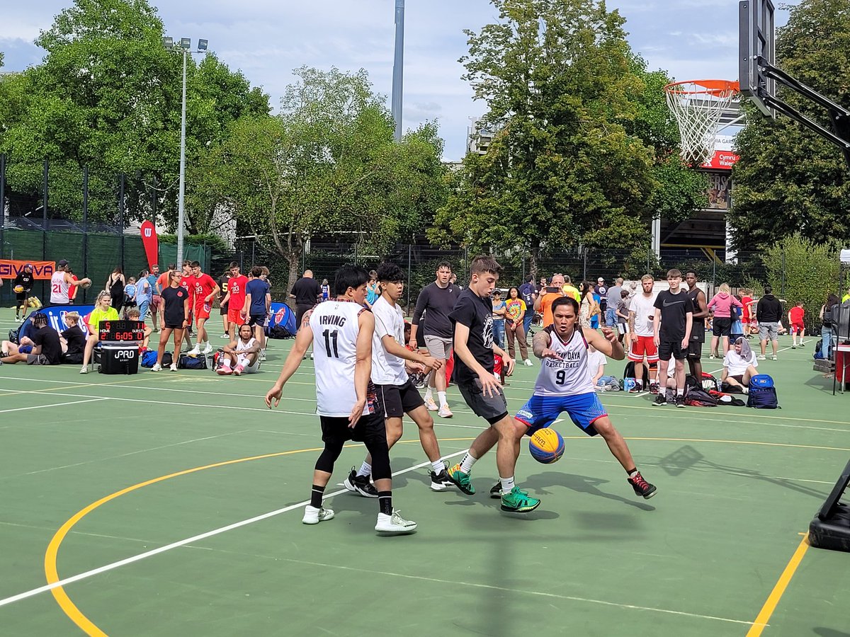 BasketballWales's tweet photo. What a great day of 3X3 basketball in Cardiff, part of the #BW3X3SummerTour. Great games in all age categories. Huge congratulations to all the teams.

We go again tomorrow in Swansea. https://t.co/DeCx2tk8JX