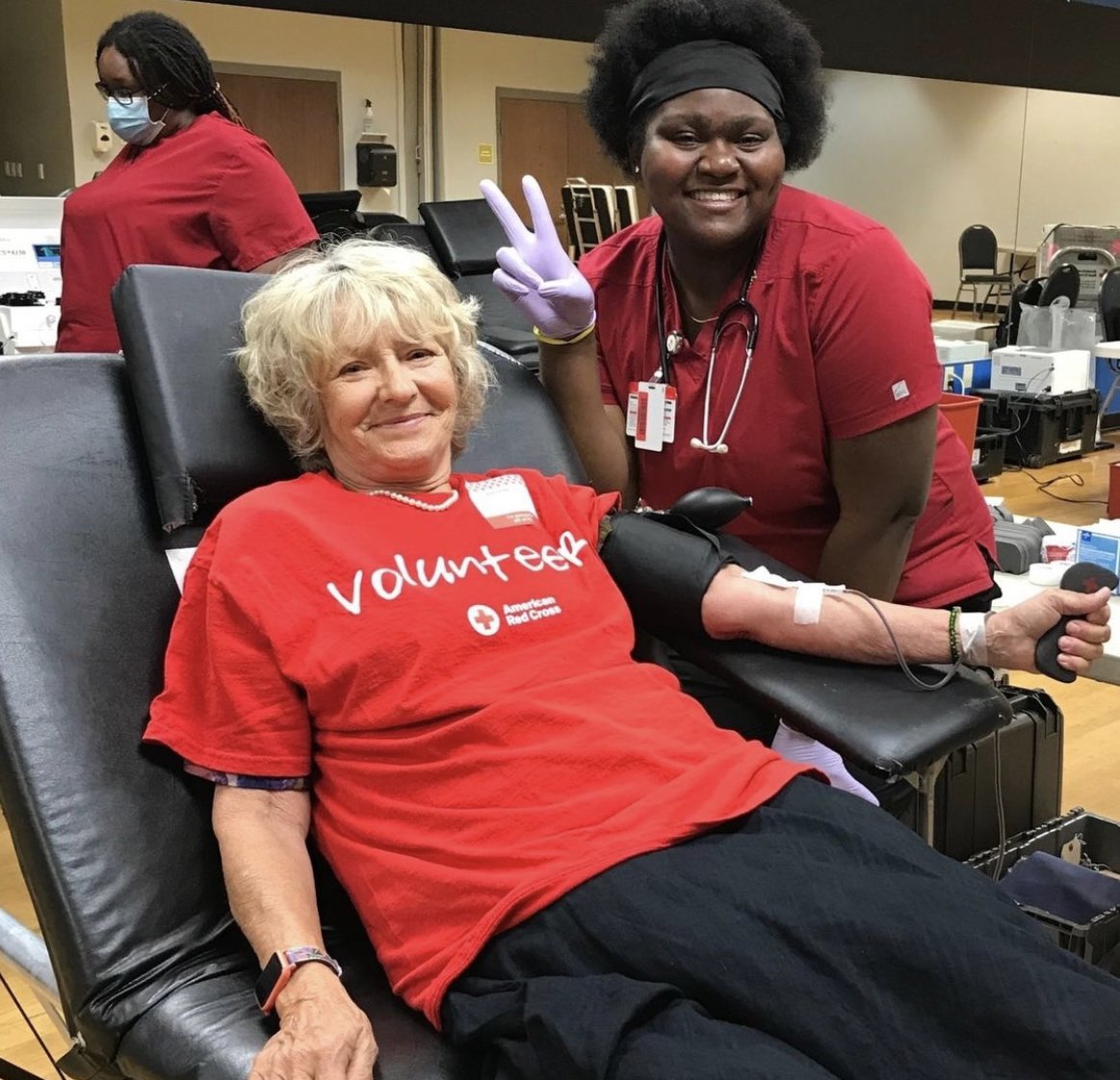 Blood drive at PBR tomorrow! Sign up to donate -redcrossblood.org/give.html/dona…