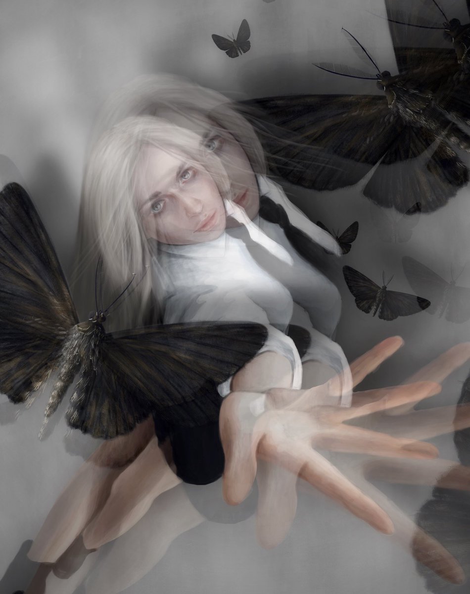 Little dark shadow

Мотылёк живущий в моей ванной

#digitalpainting #DigitalArtist #ArtistOnTwitter #арт #digitalart