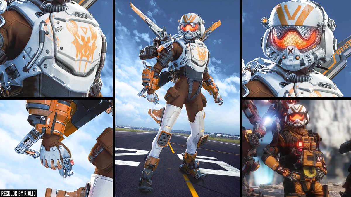 Valkyrie recolour based on the true colours of Vipers helmet.

 <a href="/PlayApex/">Apex Legends</a> make this 🙏🏽