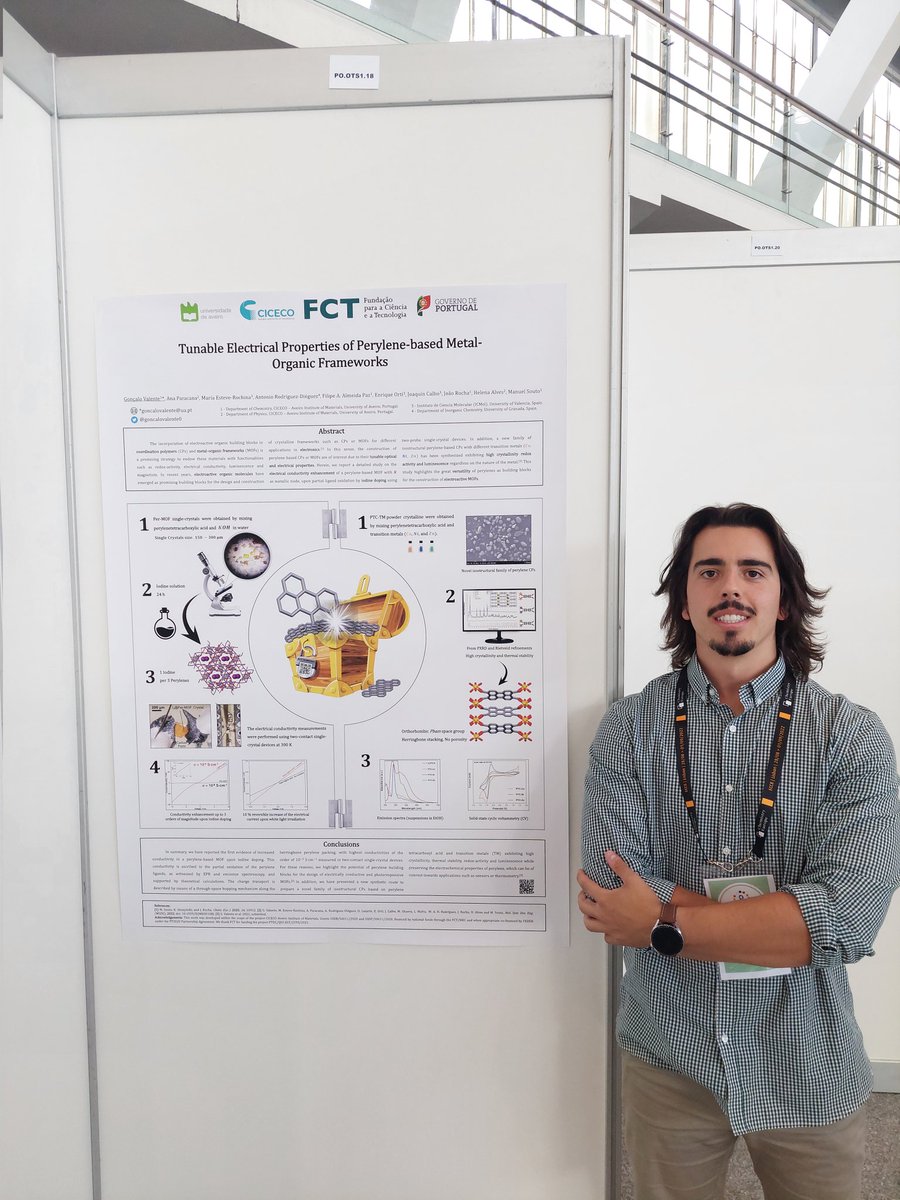 goncalovalente0's tweet photo. First congress with Poster and Oral Communication - September 1st, Auditorium VIII 11h 🕚 👀
@EuChemS_Congres https://t.co/ZswFYSD52j