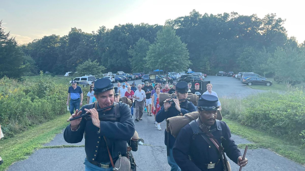 PWHPF's tweet photo. THANK YOU to everyone who came out to #BristoeStation Battlefield Heritage Park this weekend to commemorate the 160th Anniversary of #KettleRun! It was a great weekend!
#160th2ndmana #160thkettlerun #pwchistory #civilwar
@CivilWarTrails @PWCParks https://t.co/LU2djaQKL8