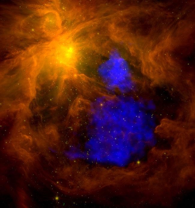 A million-degree plasma cloud in the Orion Nebula