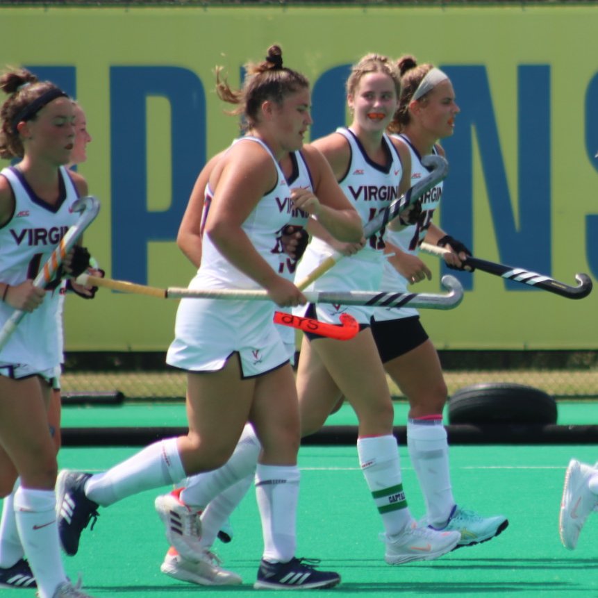 GOOOOOOOALLLL!! Taryn Tkachuk scores 1:29 into the second half Virginia 2, Delaware 1 #GoHoos