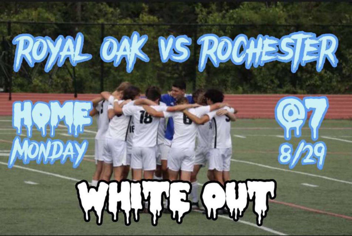 Big home opener tomorrow against Rochester! @7 @dacrib Theme: Whiteout #fillthenest