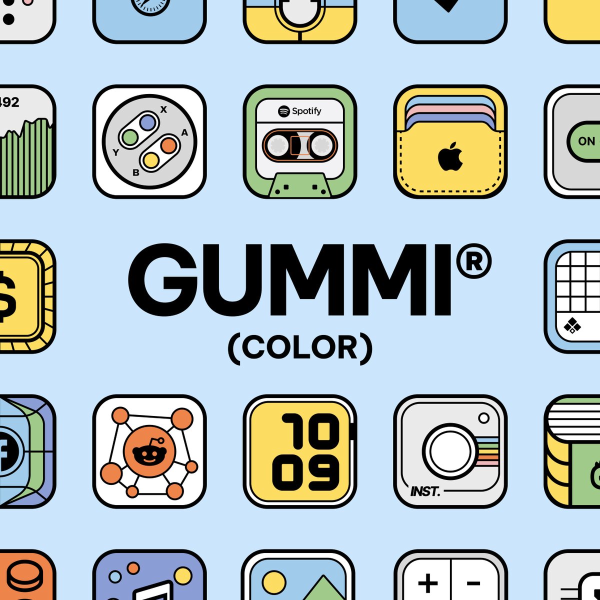 nhnhnhatanh's tweet image. In the final steps to sell them. So happy!

#gummi #ioscustomize #iostheme #icondesign