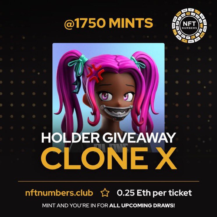 NFT NUMBERS - MINTING NOW! ONLY 0.13🔥 tweet media