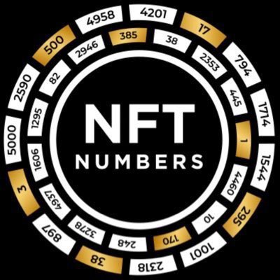 NFT NUMBERS - MINTING NOW! ONLY 0.13🔥 tweet media