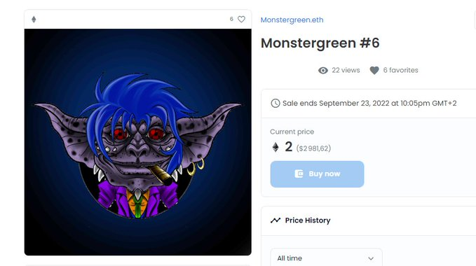 ProjectNewNft's tweet photo. #NFT #nftcollector #NFTCommumity #Ethereum #Solana #NFTProject #nftart #NFTGiveaways #MagicEden #opensea #mint #nft4you #NFTdrop #FreeMintNFT #FreeMint 
for Etherum : FREE MINT
go to https://t.co/SmMmp1tHEL https://t.co/sZvUyUVYYr