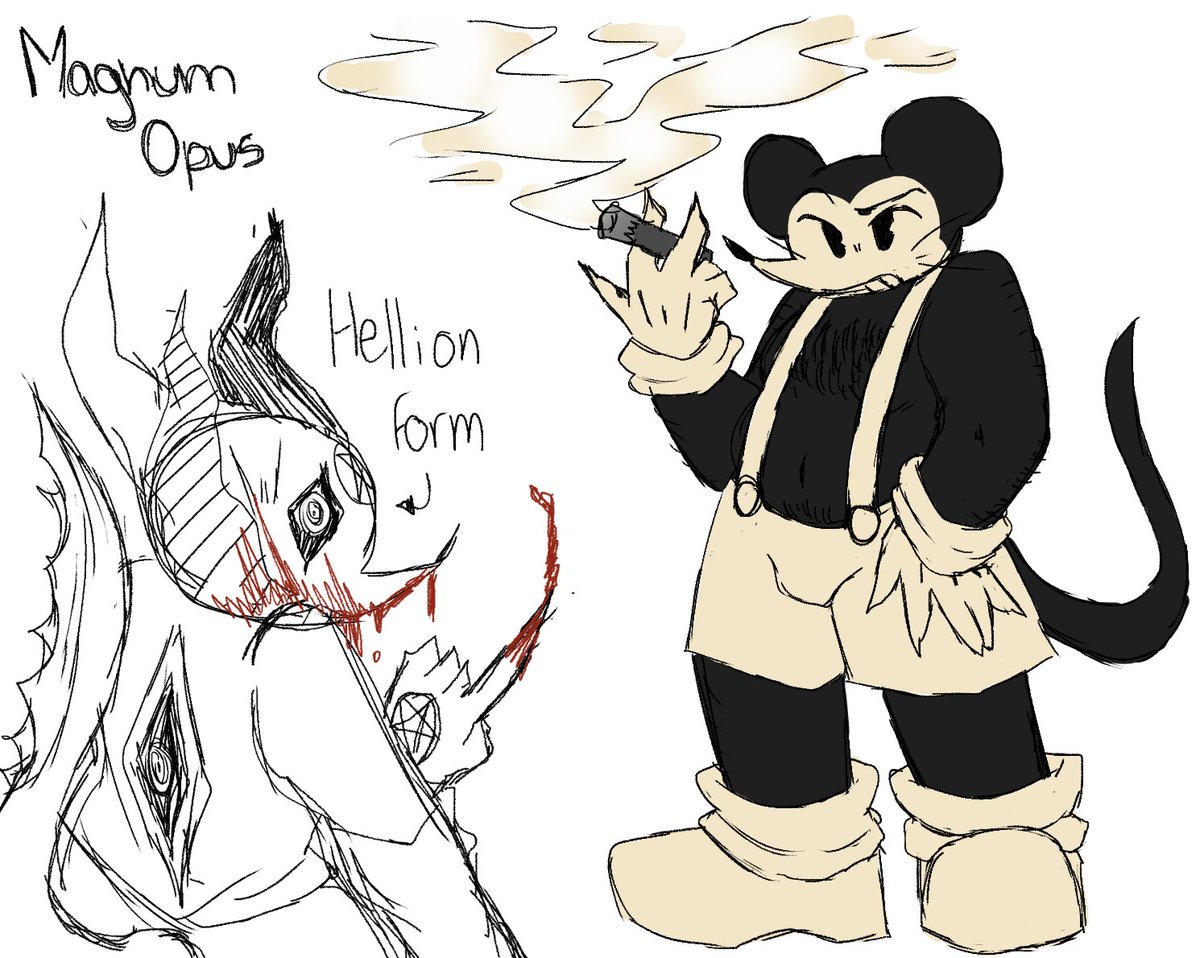 pasteluluu's tweet photo. look at my sexy suicidal mouse i made
im making the lore rn
#fanart #mickemouse #suicidemouse https://t.co/tcVXOmogml