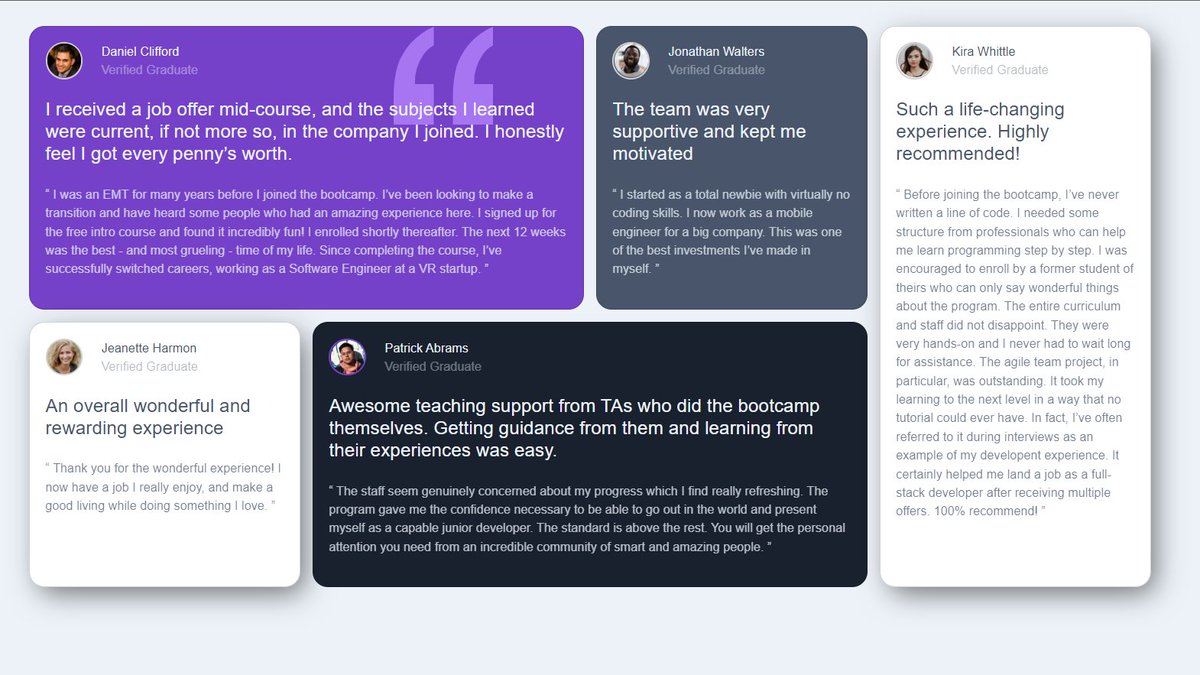 When I have no idea what to code, I go with simple coding challenges available on the internet. 

Here's a Frontend Mentor challenge that I completed using HTML5 and CSS grid. It's testimonial-grid-section. #100DaysOfCode