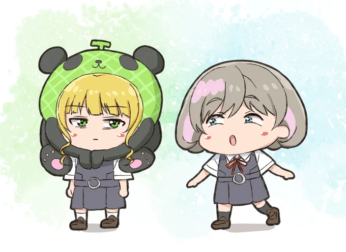 すみれちゃん……可可ちゃん…… 