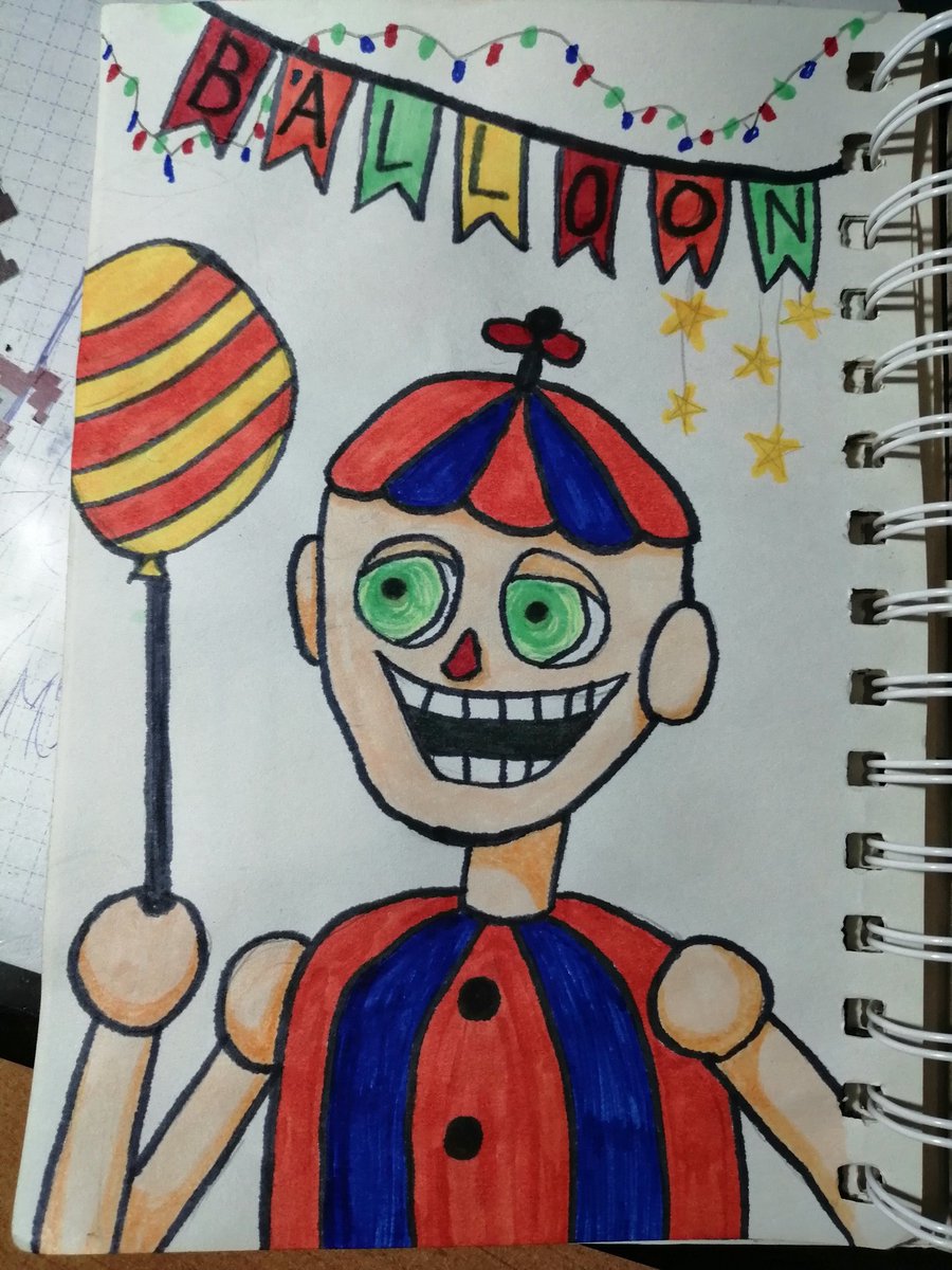 MFarost's tweet photo. Yes, I draw all sorts of things instead of sculpting. 
#fun_art #Balloonboy https://t.co/ovXNYOnvVZ
