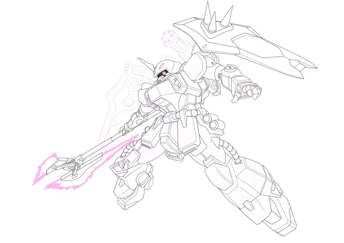 ちょっとづつ描いてるよ 