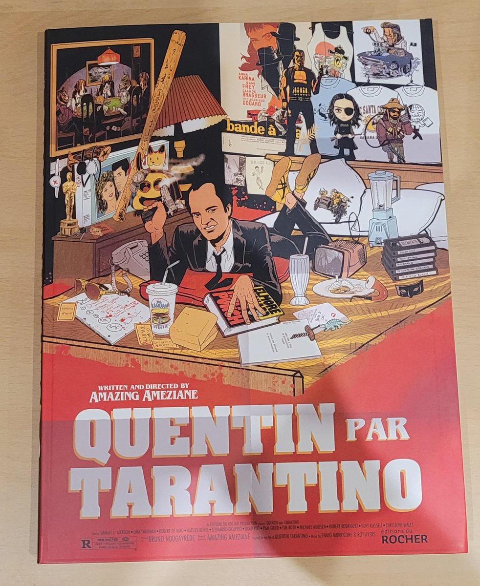 Starsystemf's tweet photo. Réception cette semaine et je vous en parle bientôt sur le #blog! #quentinpartarantino #bandedessinee #editionsdurocher #amazingameziane #blogging #blogger #bloggers #frenchblogger #frenchbloggers #booking #books #comics #livrestagram #livre #livres https://t.co/mIomKhsJch