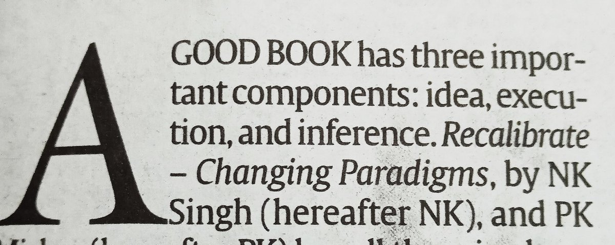 Muskan71461802's tweet photo. We are in our 75th year of independence and there is likely to be (there already is !) Aa steady outpouring of reviews, books and articles about our journey. Why not have an authoritative book on economic policies right at the beginning of the 75th year ? 
#Writers #govtindia https://t.co/d9LH96jpL1