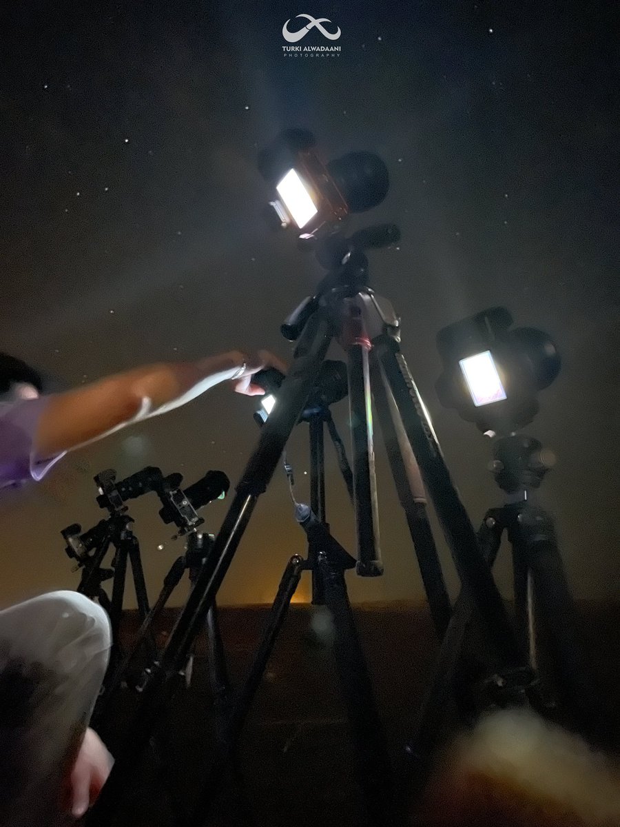 تشويقة ✌🏼
من لحظة الحدث 
اثناء تصوير #مجرة #درب_التبانة