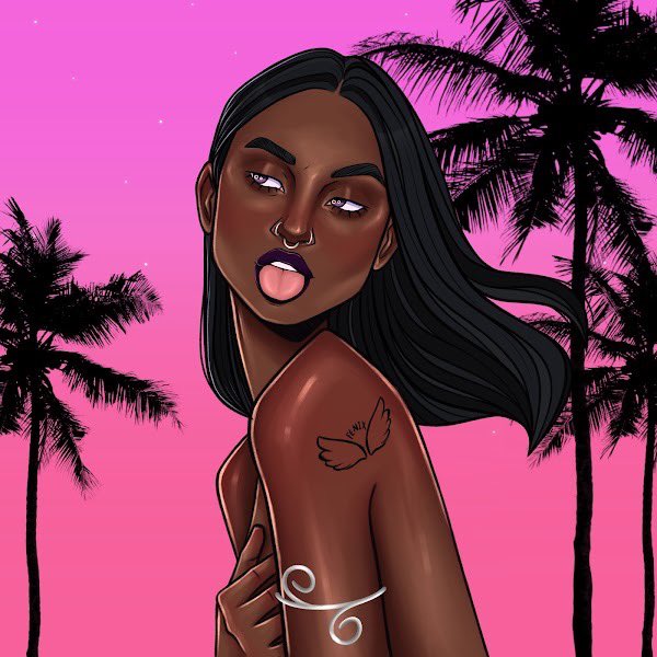 Happy Launch Day @illustramanda 🌈💜 mint open now!