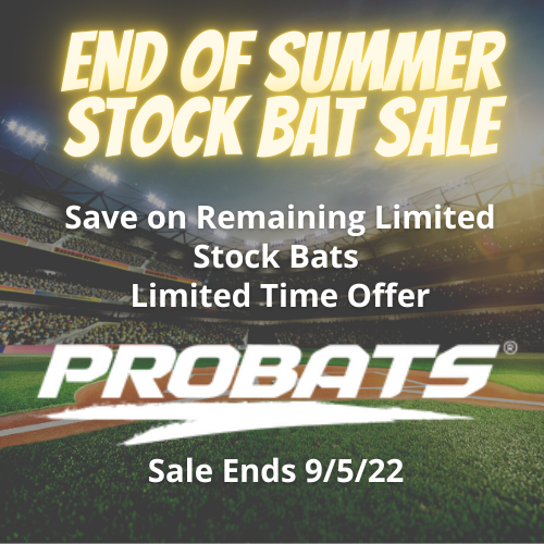 ProBatsUSA's tweet photo. Limited Stock Available. Hurry Before Our Summer stock And Blem Bat Clearance Event Is Over - https://t.co/KXcvQ4JAJ2 https://t.co/QREZQg8ObK