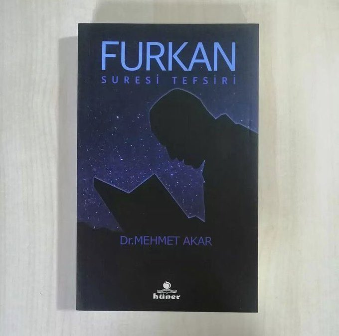 mehmtakar's tweet photo. 📚  Kitap Çekilişi 📚
FURKAN SURESİ TEFSİRİ’mizi hediye edeceğiz nasipse. Şartlar:Takip+Beğeni+Retweettir. Süre 31 Ağustos Çarşamba akşam namazı saatine kadardır.  📣 https://t.co/lbSSyFgzZq