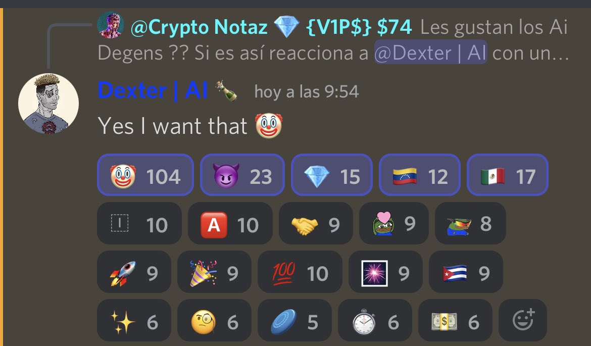 La locura que estamos viviendo en <a href="/V1PS_NFTs/">V1PS</a>…

Y solo los que estamos dentro sabemos lo que viene! 🤭

<a href="/CryptoNotaz/">Notaz.eth 💎</a> <a href="/Emiliano1590/">Emiliano</a> por y para la comunidad, no?👀🔜
