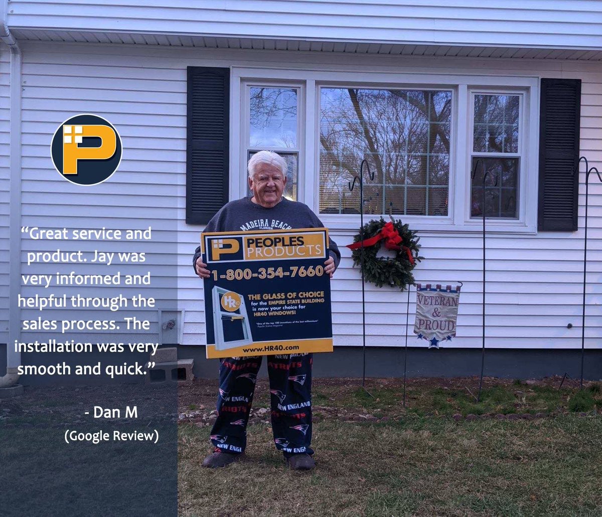 PeoplesProdCo's tweet photo. Throwback to such a wonderful review! We truly aim to please 😁 Call People Products home remodeling today 🖼️ https://t.co/ONH4Jr1VBJ