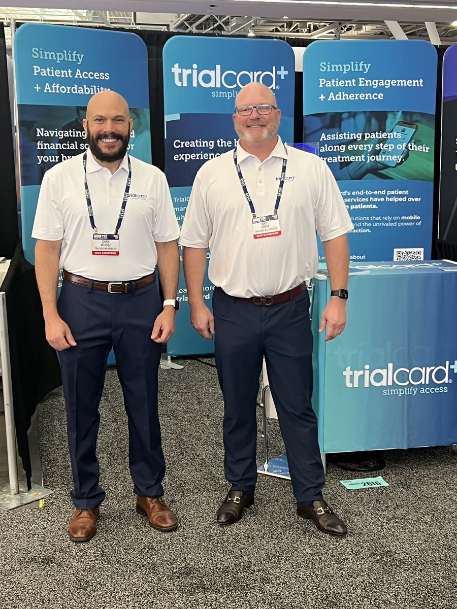 ChrisUSNA's tweet photo. Come visit us at the @trialcard booth 2616 at #NACDS in Boston.  Always looking to meet new folks. https://t.co/fr275tNMSm