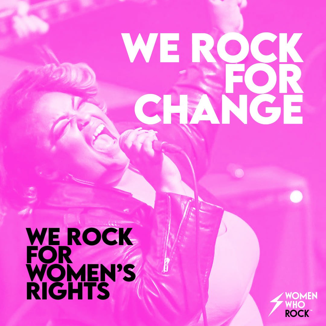 Woman Rocks Writing Women Who Rock on Twitter: