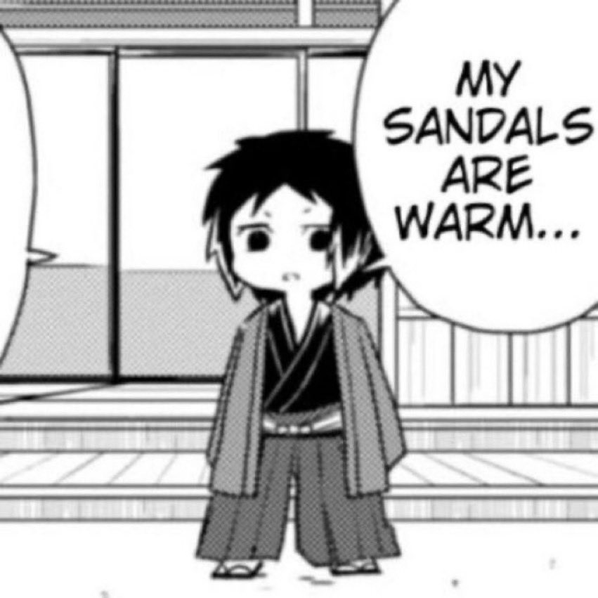 chuuyaisms's tweet photo. his sandals are warm https://t.co/O5igT87Ywx