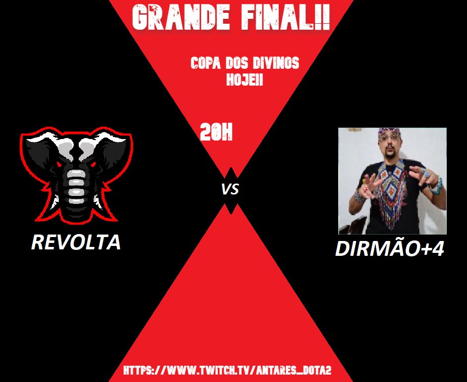 revolta_org's tweet photo. É hoje que filho chora e mãe não vê!
FINAAALL!!! 20h Venham torcer por nós!!
#GoRevolta #AvanteManada
REVOLTA x @dirmaoURSO
@AntaresDota2
https://t.co/Ulr9su9o9N
🦣🔥🔥🔥🔥🔥🔥🔥🔥🔥🔥🦣 https://t.co/yACTakT6i8