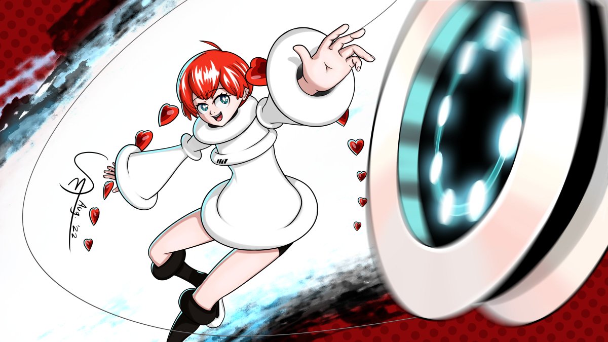 ShaneTheGo's tweet photo. I drew Sophia from Persona 5 Strikers! I definitely intended to post it on her birthday and didn't just leave it 90% done for 2 and a half months I promise. #Persona5 #Persona5Strikers https://t.co/9ninNAjBNZ