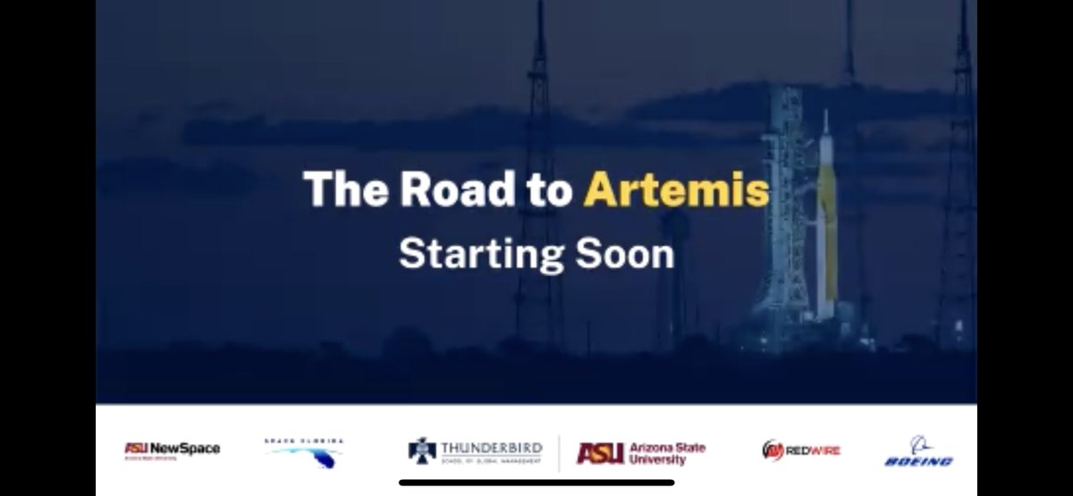 jomattisson's tweet photo. Humans are going back to the moon!
Thank you @deankhagram for the invitation to this unprecedented panel on the upcoming Artemis 1 mission with the Orion capsule to the moon. A new chapter on Space Commercialization has opened up.
@Thunderbird #spacecommercialization #space #f https://t.co/84szfL3lUu