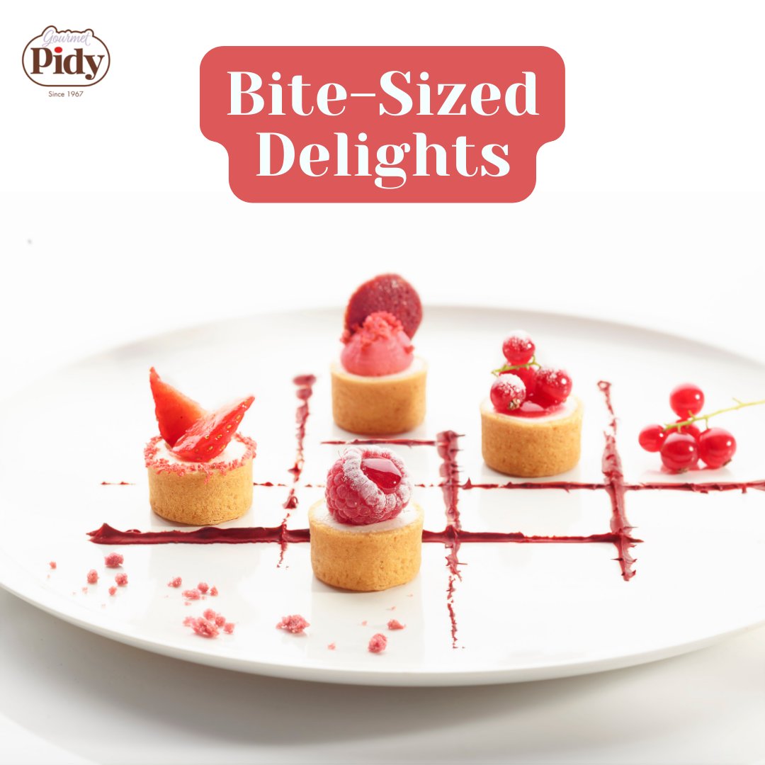 pidyuk's tweet photo. Pidy's pre-made mini tartlets are consistently aesthetically pleasing, meaning operators can create stunning designs. Presentation worthy of any Instagram feed! #presentationiskey #presentation #plating #aesthetic https://t.co/nzS1VnQVeO