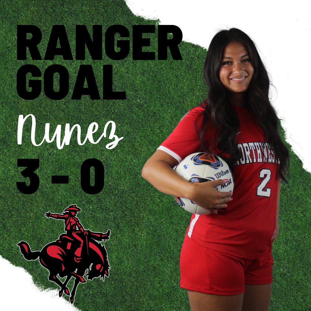 NWOSUAthletics's tweet photo. Nunez fires off GOAL #3 for The Rangers! Northwestern now leads The Jets 3-0 with 20 minutes of play left. #RRR https://t.co/Kp101Xu8Id