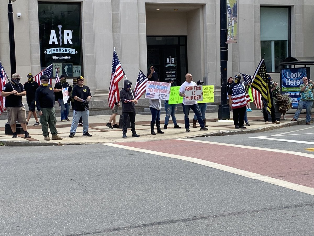 ctjbgc's tweet photo. Some itchy fingered fascists who just couldn’t hide they were carrying but we had more guns than they had bodies. Everyone got home safe which is always a good day. Fuck the Piss Boys who wisely decided not to #FAFO https://t.co/8t5kTdRxjW