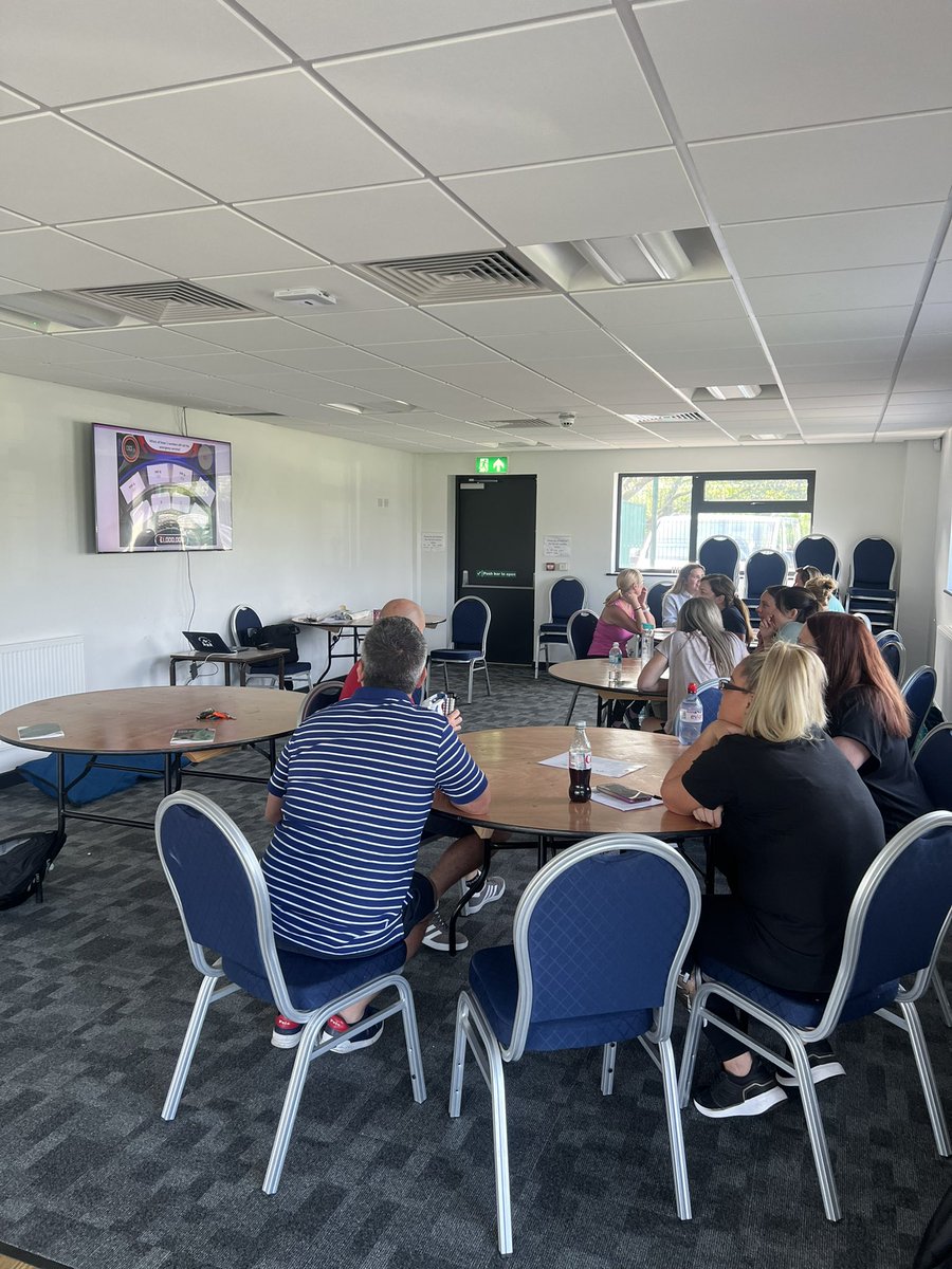 An EFAW RL  course <a href="/ShevingtonShark/">SHEVINGTON SHARKS</a> today for coaches and volunteers at the club. Such a wealth of knowledge and experience amongst the group. A great club who are fortunate to have every volunteer that took part today. Thank you!