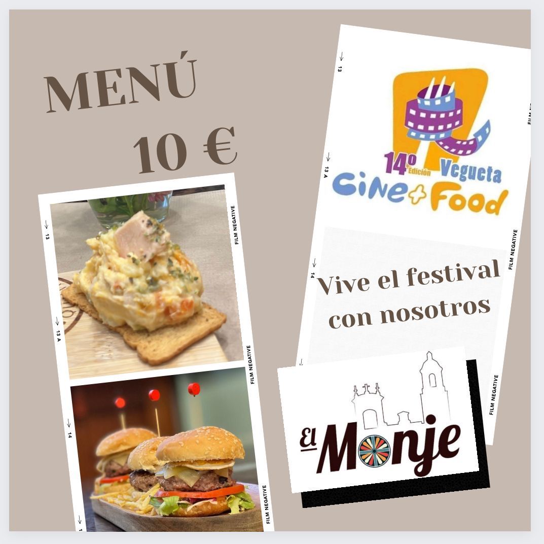 CineMasFood's tweet photo. En la Taberna El Monje también tienen un suculento menú #cinemasfood que deberías probar 😋 #cinemasfood2022 #ViveVegueta #ICDC https://t.co/m472GQqazF