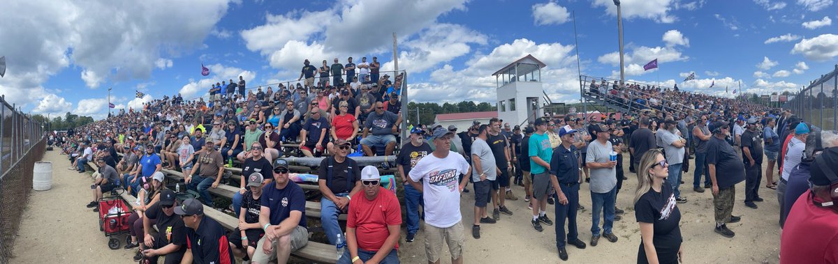 #27 Isaac Bevin (@isaacbevin27) on Twitter photo Pit side stands are packed at the #Oxford250…Waiting for the start of the all-important qualifying SLM heat races…
<a href="/RacingAmerica/">Racing America</a> <a href="/SRWRadio/">SRWRadio</a> Copart.com/race <a href="/PASSSLM14/">Pro All Stars Series</a> Pit side stands are packed at the #Oxford250…Waiting for the start of the all-important qualifying SLM heat races…
<a href="/RacingAmerica/">Racing America</a> <a href="/SRWRadio/">SRWRadio</a> Copart.com/race <a href="/PASSSLM14/">Pro All Stars Series</a>