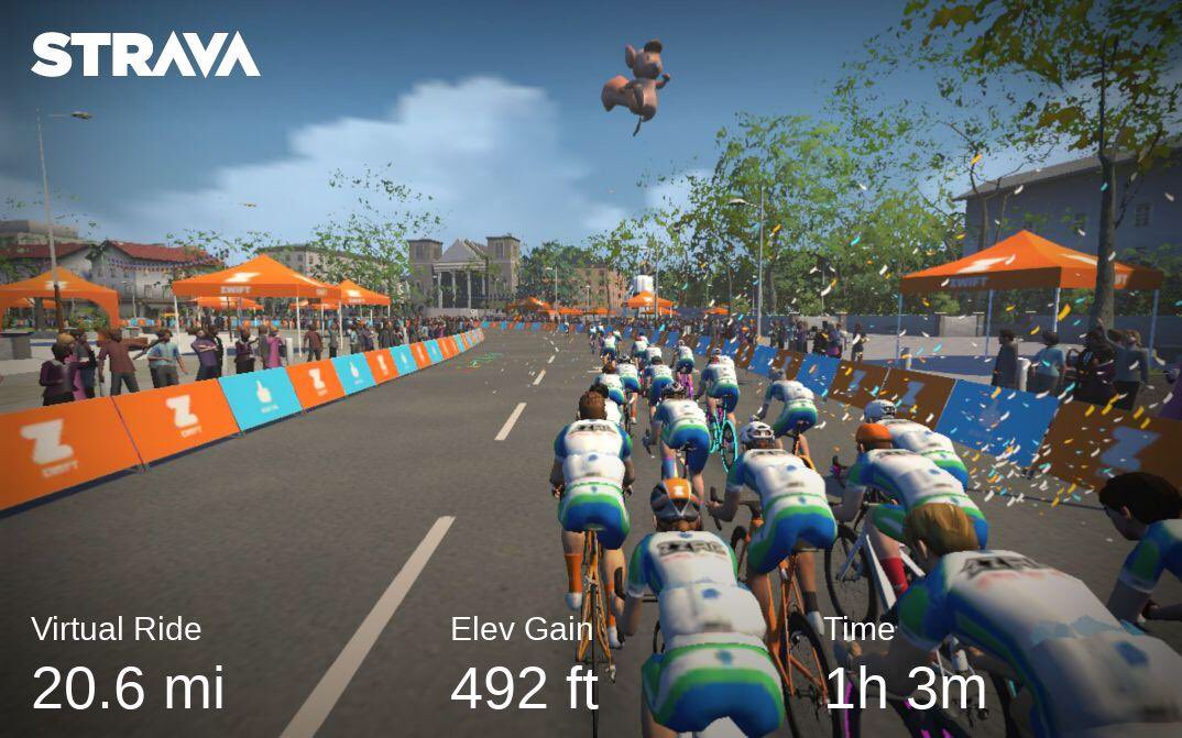 funkygibbo74's tweet photo. Found another nice group. #GoZwift
#Cycling #Positivevibes #Weightlose #IndoorCycling #Bike #Healthy #Fitness #Strava #Mentalhealth #Wahoofitness #Wellbeing  #Zwiftcycling #Cyclist #Packlife #Crapp #ZZRC
https://t.co/nkCPsyNO4V https://t.co/ha1xlvN6pI