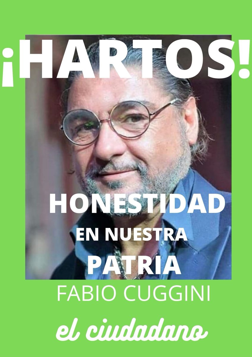 cuggini_fabio's tweet photo. #estamosenamerica @EstamosTiempoOK Desde🇮🇹 VERGUENSA POLITICOS🇦🇷!VECINOS DENUNCIAMOS A @horaciorlarreta POR NO PONER ORDEN Y @CFKArgentina por todo lo q sucede!HAY LEYES?CONSTITUCION Y REGLAS ESCRITAS?SON RESPONSABLES D UN PAIS INVIABLE!#CIUDADANOSALPODER SE APROX EL APOCALIPSIS! https://t.co/OwSu1siJO1