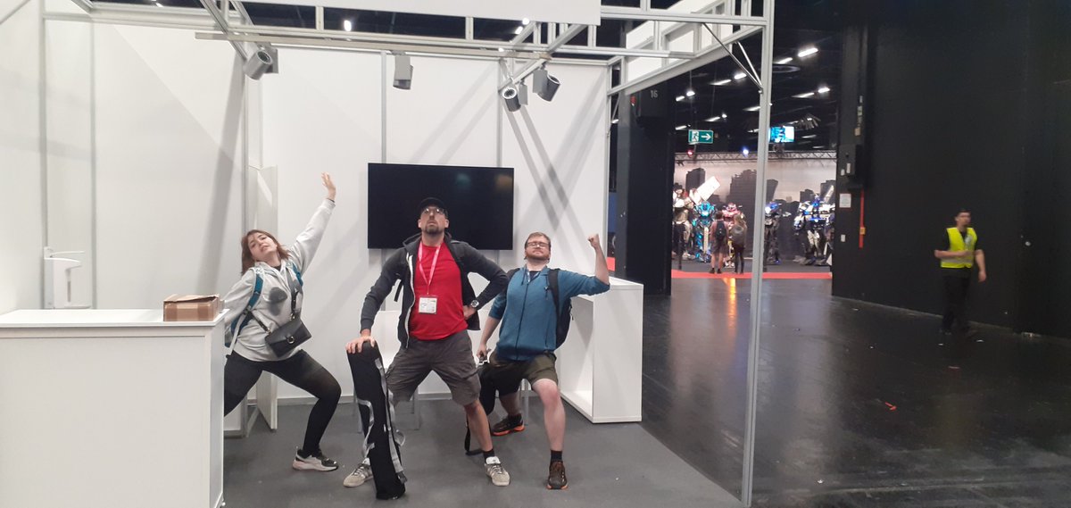 FruitySystems's tweet photo. #Gamescom IS OVER! (for us)
We had a blast and are sad to say goodbye, hopefully we see you all next year! Thank you so much @gamescom and everyone who tried our #vr #demo 

#indiegame #indiedev #Oculus #Meta #Germany #VirtualReality https://t.co/VHQoTBnAG8