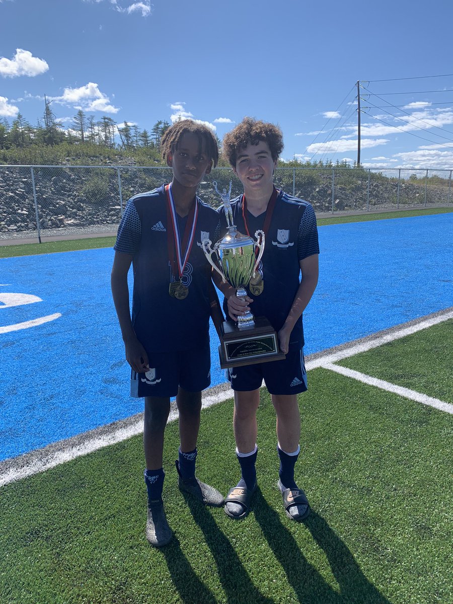 FAA BU15s with the win in a thriller against BPSA in the PYL T2 final. Moses Simon and Rowan Antle awarded the  “Hard Hat” and “MVP” awards respectively. Great team effort! <a href="/FAA1899/">Feildians Athletic Association Challenge Cup</a> <a href="/SoccerNLSA/">NLSA</a>