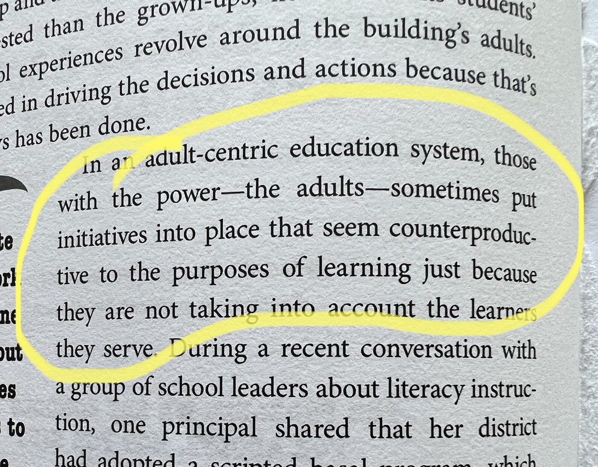 208j_watson's tweet photo. Remember ALLLLLL learners. All. The. Learners. #hackingleadership @JoeSanfelippo @TonySinanis https://t.co/t0MJyNmUTk
