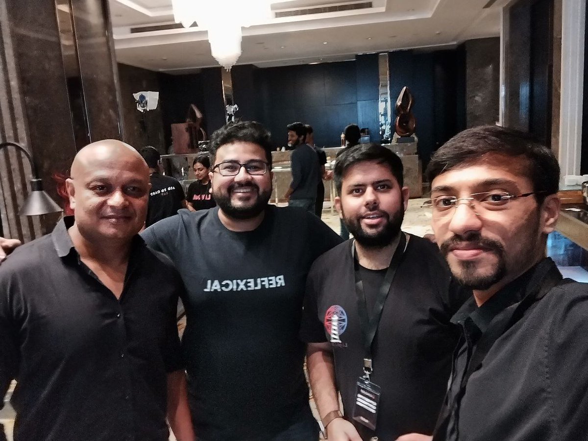 shauryauniverse's tweet photo. Excellent discussions with @saipoornaa Ji, @SyMdUmair &amp; @nanditmehra at @ConquestBITS .

@reflexical 

#BeReflexical #Conquest #web3 https://t.co/atquqicNsU