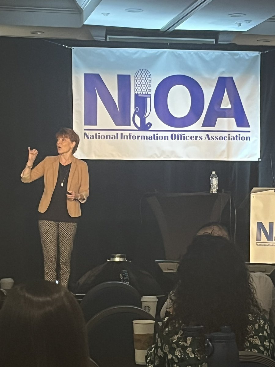 PIOREV1's tweet photo. Never want to miss a @10_8_Comms presentation! I learn so much from her presentations to use in the real world! #JudyPal #nioa2022 https://t.co/V5m7310o2Q